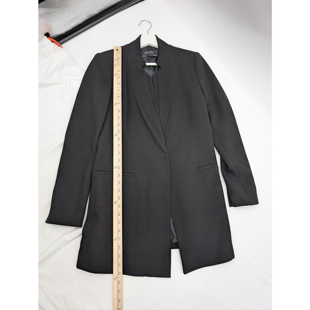 Zara Basic Collection One Button Blazer Black Wom… - image 6